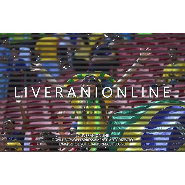 Supporters - 30.06.2014 - France / Nigeria - 1/8Finale - Coupe du Monde 2014 -Brasilia Photo : Dave Winter / Icon Sport *** Local Caption *** /Agenzia Aldo Liverani sas - ONLY ITALY - Francia v Nigeria Coppa del Mondo FIFA 2014 Nacional stadio Estadio in Brasilia, Brasile, 30 giugno 2014 *** Local Caption *** /Agenzia Aldo Liverani sas - ONLY ITALY - Francia v Nigeria Coppa del Mondo FIFA 2014 Nacional stadio Estadio in Brasilia, Brasile, 30 giugno 2014