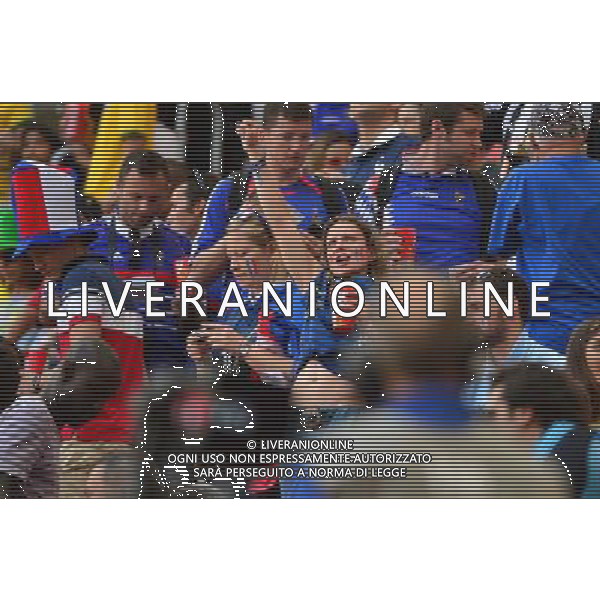 Clan Antoine GRIEZMANN - 30.06.2014 - France / Nigeria - 1/8Finale - Coupe du Monde 2014 -Brasilia Photo : Dave Winter / Icon Sport *** Local Caption *** /Agenzia Aldo Liverani sas - ONLY ITALY - Francia v Nigeria Coppa del Mondo FIFA 2014 Nacional stadio Estadio in Brasilia, Brasile, 30 giugno 2014 *** Local Caption *** /Agenzia Aldo Liverani sas - ONLY ITALY - Francia v Nigeria Coppa del Mondo FIFA 2014 Nacional stadio Estadio in Brasilia, Brasile, 30 giugno 2014