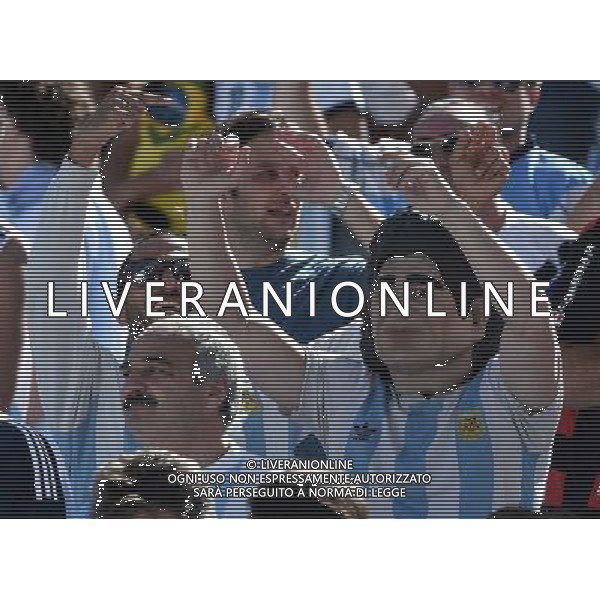 FIFA World Cup Brasile 2014 Ottavi di Finale San Paolo - 01.07.2014 Argentina-Svizzera Nella Foto:tifosi /Ph.Vitez-Ag. Aldo Liverani