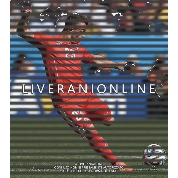 FIFA World Cup Brasile 2014 Ottavi di Finale San Paolo - 01.07.2014 Argentina-Svizzera Nella Foto:shaqiri /Ph.Vitez-Ag. Aldo Liverani