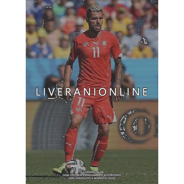 FIFA World Cup Brasile 2014 Ottavi di Finale San Paolo - 01.07.2014 Argentina-Svizzera Nella Foto:behrami /Ph.Vitez-Ag. Aldo Liverani