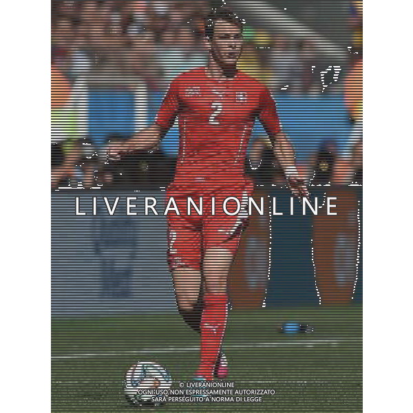 FIFA World Cup Brasile 2014 Ottavi di Finale San Paolo - 01.07.2014 Argentina-Svizzera Nella Foto:lichtsteiner /Ph.Vitez-Ag. Aldo Liverani