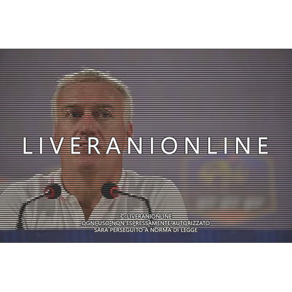 Didier DESCHAMPS - 01.07.2014 - Conference de presse - Equipe de France - Coupe du Monde 2014 Photo : Dave Winter / Icon Sport *** Local Caption *** /Agenzia Aldo Liverani sas - ITALY ONLY - Conferenza stampa di Didier Deschamps allenatore della nazionale di calcio della francia - Coppa Mondo Brasile 2014 *** Local Caption ***