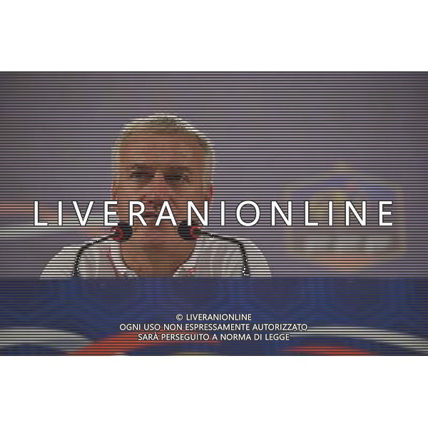 Didier DESCHAMPS - 01.07.2014 - Conference de presse - Equipe de France - Coupe du Monde 2014 Photo : Dave Winter / Icon Sport *** Local Caption *** /Agenzia Aldo Liverani sas - ITALY ONLY - Conferenza stampa di Didier Deschamps allenatore della nazionale di calcio della francia - Coppa Mondo Brasile 2014 *** Local Caption ***