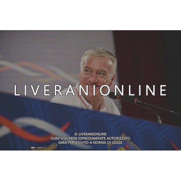 Didier DESCHAMPS - 01.07.2014 - Conference de presse - Equipe de France - Coupe du Monde 2014 Photo : Dave Winter / Icon Sport *** Local Caption *** /Agenzia Aldo Liverani sas - ITALY ONLY - Conferenza stampa di Didier Deschamps allenatore della nazionale di calcio della francia - Coppa Mondo Brasile 2014 *** Local Caption ***