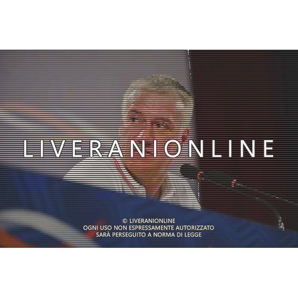 Didier DESCHAMPS - 01.07.2014 - Conference de presse - Equipe de France - Coupe du Monde 2014 Photo : Dave Winter / Icon Sport *** Local Caption *** /Agenzia Aldo Liverani sas - ITALY ONLY - Conferenza stampa di Didier Deschamps allenatore della nazionale di calcio della francia - Coppa Mondo Brasile 2014 *** Local Caption ***