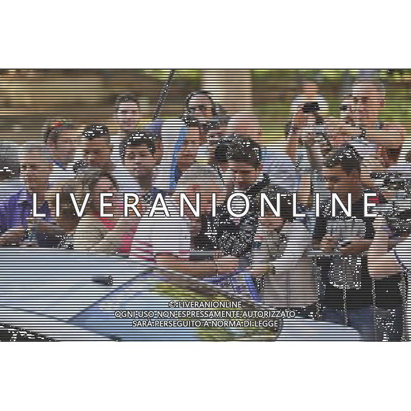 Didier DESCHAMPS - 01.07.2014 - Conference de presse - Equipe de France - Coupe du Monde 2014 Photo : Dave Winter / Icon Sport *** Local Caption *** /Agenzia Aldo Liverani sas - ITALY ONLY - Conferenza stampa di Didier Deschamps allenatore della nazionale di calcio della francia - Coppa Mondo Brasile 2014 *** Local Caption ***