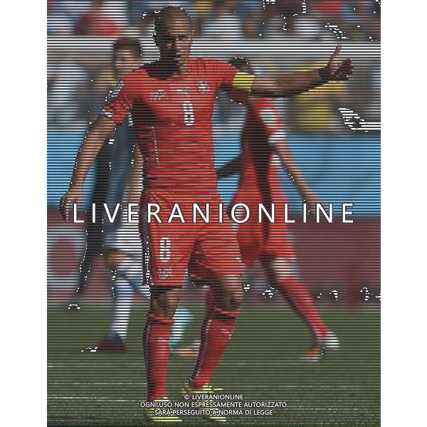 FIFA World Cup Brasile 2014 Ottavi di Finale San Paolo - 01.07.2014 Argentina-Svizzera Nella Foto:inler /Ph.Vitez-Ag. Aldo Liverani