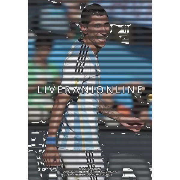 FIFA World Cup Brasile 2014 Ottavi di Finale San Paolo - 01.07.2014 Argentina-Svizzera Nella Foto:di maria esulta /Ph.Vitez-Ag. Aldo Liverani