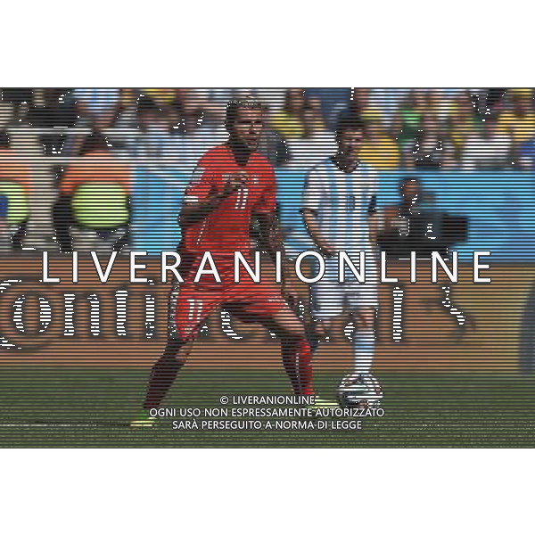 FIFA World Cup Brasile 2014 Ottavi di Finale San Paolo - 01.07.2014 Argentina-Svizzera Nella Foto:Behrami Valon /Ph.Vitez-Ag. Aldo Liverani