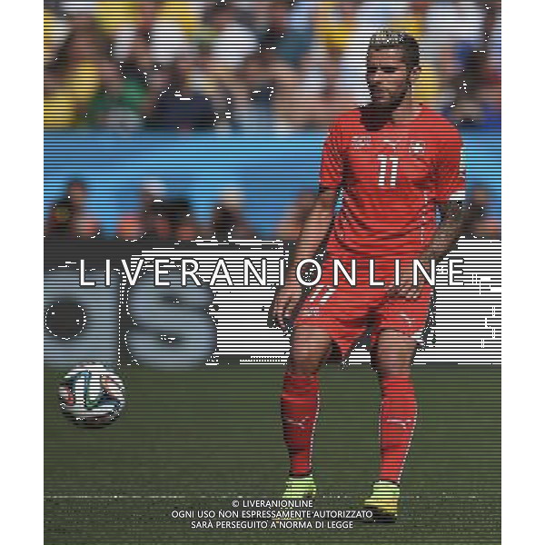 FIFA World Cup Brasile 2014 Ottavi di Finale San Paolo - 01.07.2014 Argentina-Svizzera Nella Foto:Behrami Valon /Ph.Vitez-Ag. Aldo Liverani