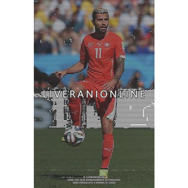 FIFA World Cup Brasile 2014 Ottavi di Finale San Paolo - 01.07.2014 Argentina-Svizzera Nella Foto:Behrami Valon /Ph.Vitez-Ag. Aldo Liverani