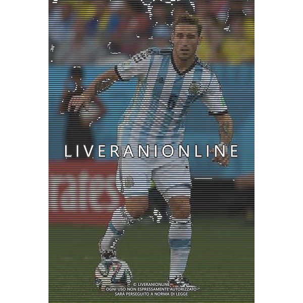 FIFA World Cup Brasile 2014 Ottavi di Finale San Paolo - 01.07.2014 Argentina-Svizzera Nella Foto:Biglia Lucas /Ph.Vitez-Ag. Aldo Liverani