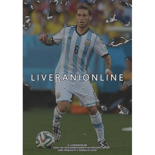 FIFA World Cup Brasile 2014 Ottavi di Finale San Paolo - 01.07.2014 Argentina-Svizzera Nella Foto:Biglia Lucas /Ph.Vitez-Ag. Aldo Liverani