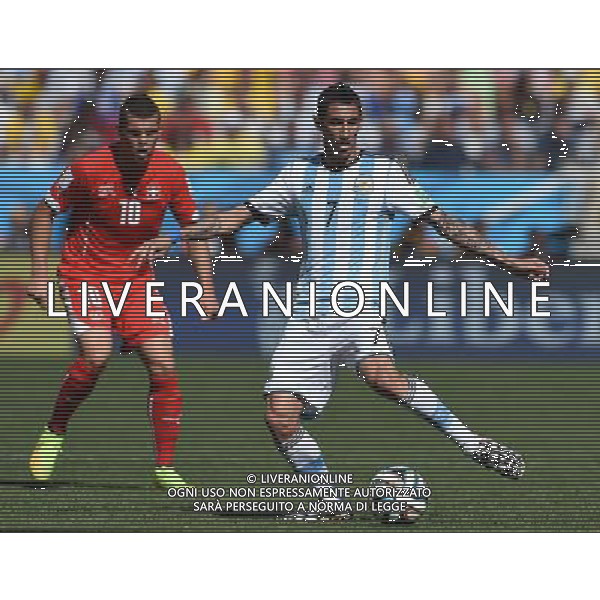 FIFA World Cup Brasile 2014 Ottavi di Finale San Paolo - 01.07.2014 Argentina-Svizzera Nella Foto:Di Maria Angel /Ph.Vitez-Ag. Aldo Liverani