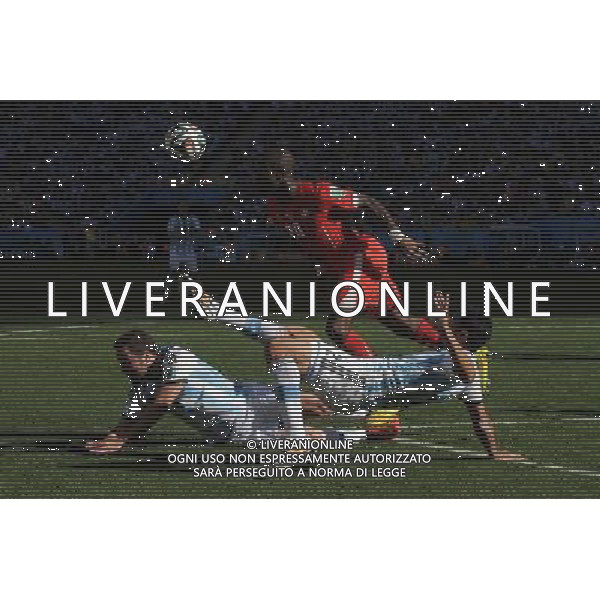 FIFA World Cup Brasile 2014 Ottavi di Finale San Paolo - 01.07.2014 Argentina-Svizzera Nella Foto:Di Maria Angel-Higuain Gonzalo-Djourou Johan /Ph.Vitez-Ag. Aldo Liverani