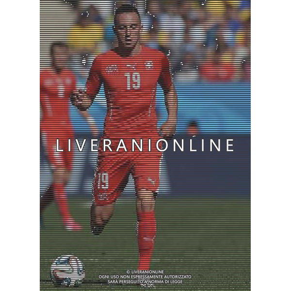 FIFA World Cup Brasile 2014 Ottavi di Finale San Paolo - 01.07.2014 Argentina-Svizzera Nella Foto:Drmic Josip /Ph.Vitez-Ag. Aldo Liverani