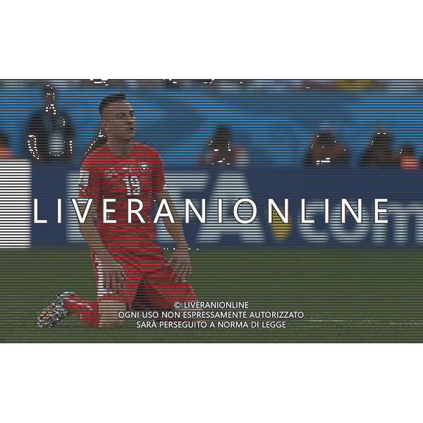 FIFA World Cup Brasile 2014 Ottavi di Finale San Paolo - 01.07.2014 Argentina-Svizzera Nella Foto:Drmic Josip /Ph.Vitez-Ag. Aldo Liverani