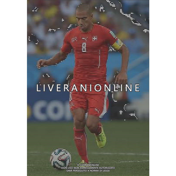 FIFA World Cup Brasile 2014 Ottavi di Finale San Paolo - 01.07.2014 Argentina-Svizzera Nella Foto:Inler Gokhan /Ph.Vitez-Ag. Aldo Liverani