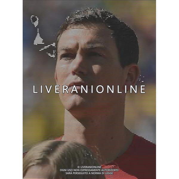 FIFA World Cup Brasile 2014 Ottavi di Finale San Paolo - 01.07.2014 Argentina-Svizzera Nella Foto:Lichtsteiner /Ph.Vitez-Ag. Aldo Liverani