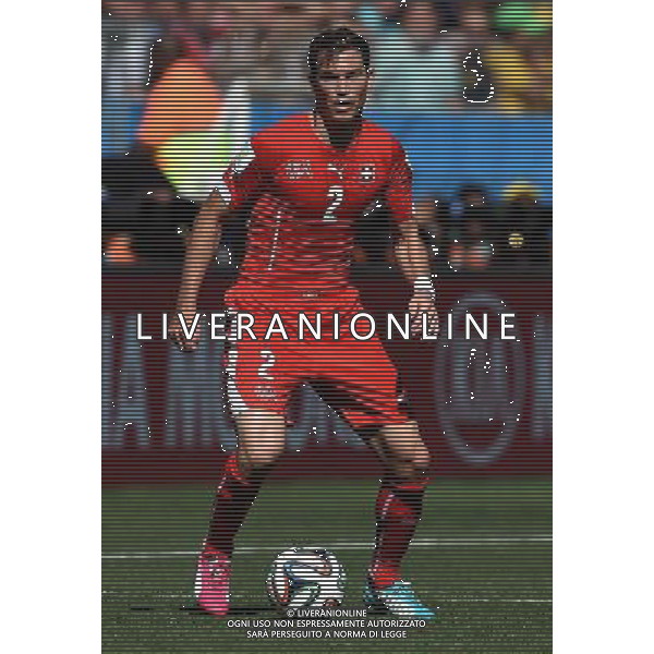 FIFA World Cup Brasile 2014 Ottavi di Finale San Paolo - 01.07.2014 Argentina-Svizzera Nella Foto:Lichtsteiner /Ph.Vitez-Ag. Aldo Liverani