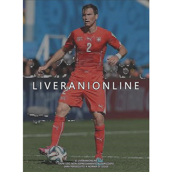 FIFA World Cup Brasile 2014 Ottavi di Finale San Paolo - 01.07.2014 Argentina-Svizzera Nella Foto:Lichtsteiner /Ph.Vitez-Ag. Aldo Liverani