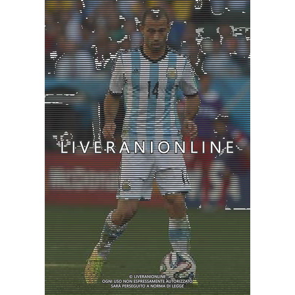 FIFA World Cup Brasile 2014 Ottavi di Finale San Paolo - 01.07.2014 Argentina-Svizzera Nella Foto:Mascherano Javier /Ph.Vitez-Ag. Aldo Liverani