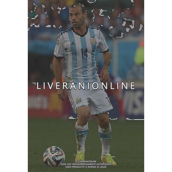 FIFA World Cup Brasile 2014 Ottavi di Finale San Paolo - 01.07.2014 Argentina-Svizzera Nella Foto:Mascherano Javier /Ph.Vitez-Ag. Aldo Liverani