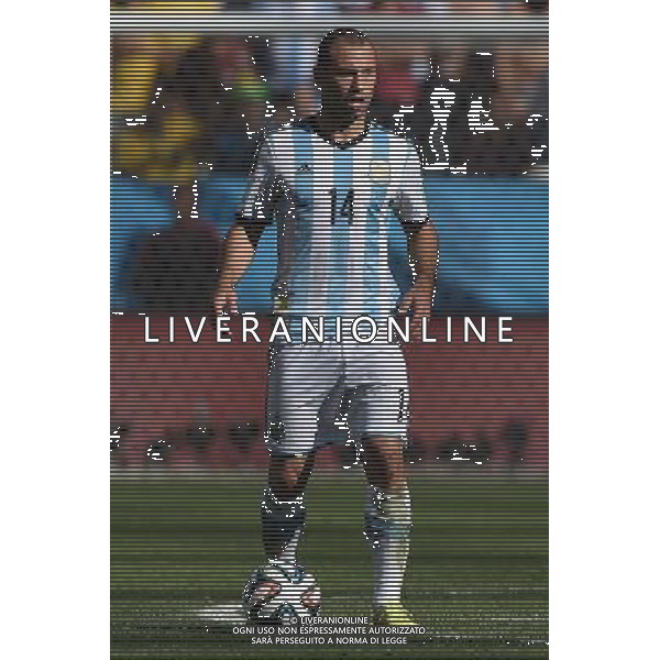 FIFA World Cup Brasile 2014 Ottavi di Finale San Paolo - 01.07.2014 Argentina-Svizzera Nella Foto:Mascherano Javier /Ph.Vitez-Ag. Aldo Liverani