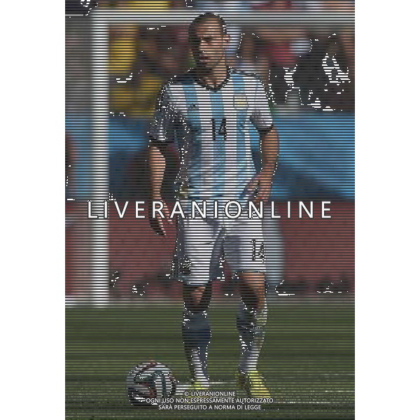 FIFA World Cup Brasile 2014 Ottavi di Finale San Paolo - 01.07.2014 Argentina-Svizzera Nella Foto:Mascherano Javier /Ph.Vitez-Ag. Aldo Liverani