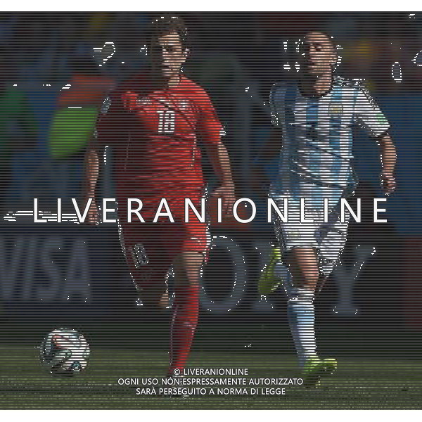 FIFA World Cup Brasile 2014 Ottavi di Finale San Paolo - 01.07.2014 Argentina-Svizzera Nella Foto:Mehmedi Admir /Ph.Vitez-Ag. Aldo Liverani