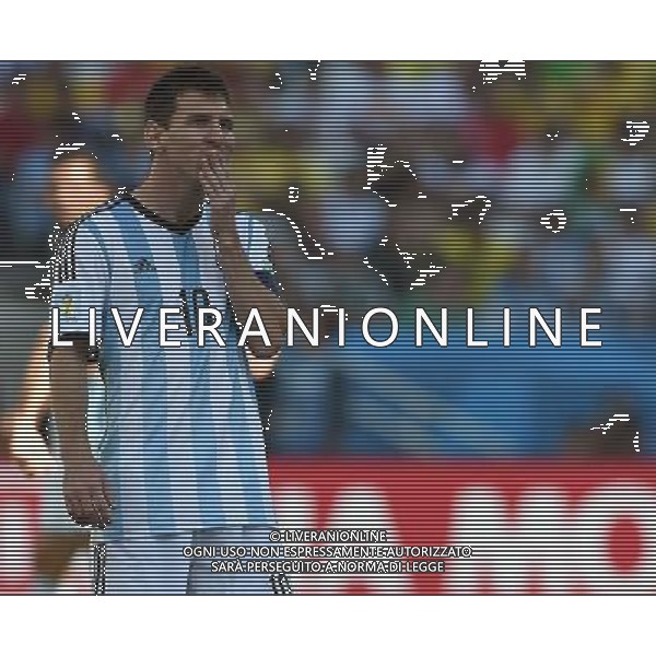 FIFA World Cup Brasile 2014 Ottavi di Finale San Paolo - 01.07.2014 Argentina-Svizzera Nella Foto:Messi Lionel /Ph.Vitez-Ag. Aldo Liverani