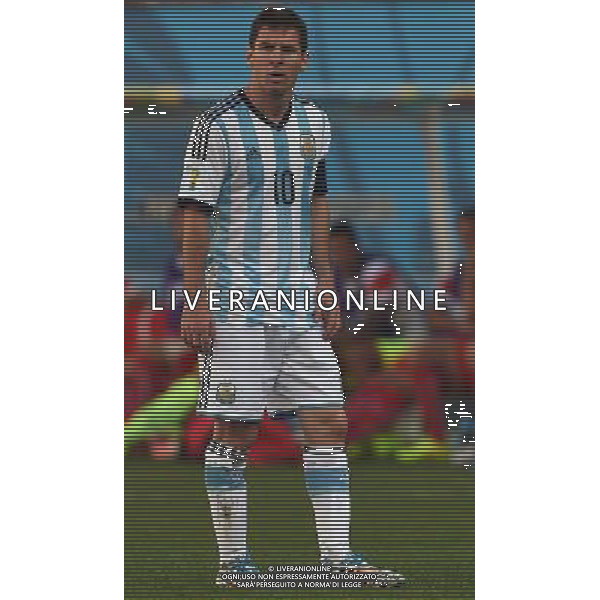 FIFA World Cup Brasile 2014 Ottavi di Finale San Paolo - 01.07.2014 Argentina-Svizzera Nella Foto:Messi Lionel /Ph.Vitez-Ag. Aldo Liverani