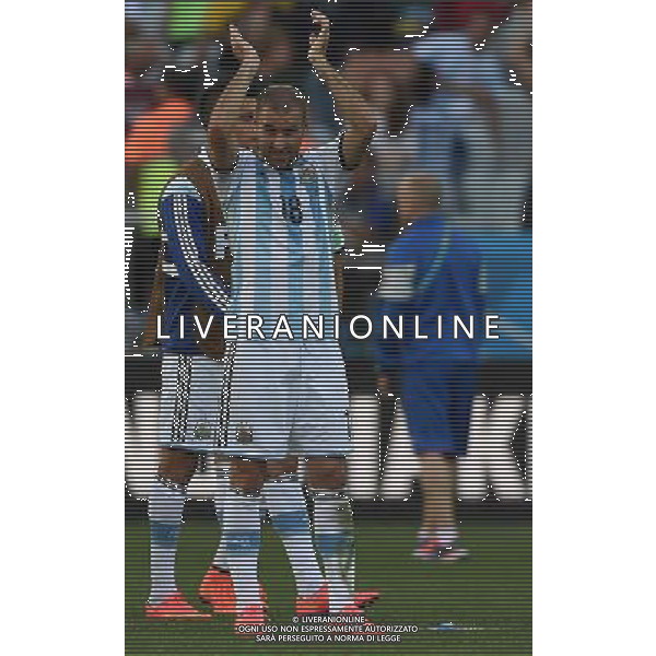 FIFA World Cup Brasile 2014 Ottavi di Finale San Paolo - 01.07.2014 Argentina-Svizzera Nella Foto:Palacio Rodrigo /Ph.Vitez-Ag. Aldo Liverani