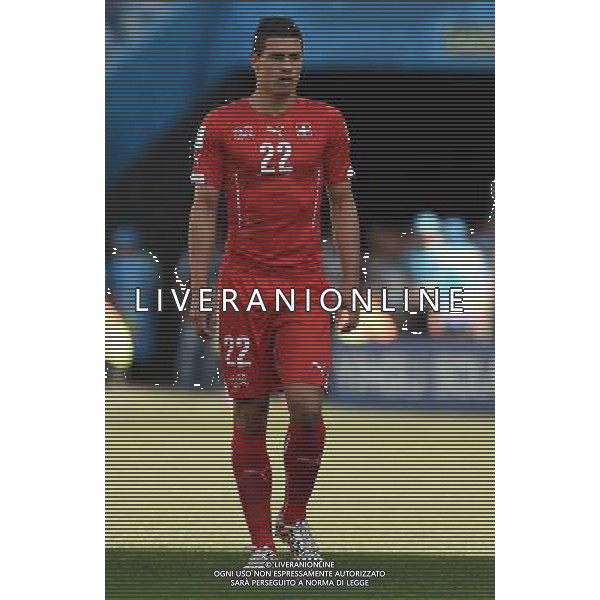 FIFA World Cup Brasile 2014 Ottavi di Finale San Paolo - 01.07.2014 Argentina-Svizzera Nella Foto:Schaer Fabian /Ph.Vitez-Ag. Aldo Liverani