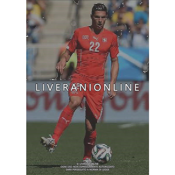 FIFA World Cup Brasile 2014 Ottavi di Finale San Paolo - 01.07.2014 Argentina-Svizzera Nella Foto:Schaer Fabian /Ph.Vitez-Ag. Aldo Liverani