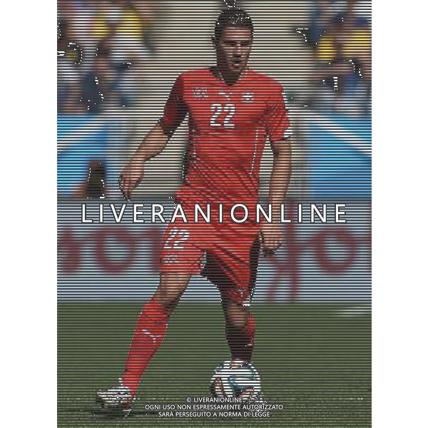 FIFA World Cup Brasile 2014 Ottavi di Finale San Paolo - 01.07.2014 Argentina-Svizzera Nella Foto:Schaer Fabian /Ph.Vitez-Ag. Aldo Liverani