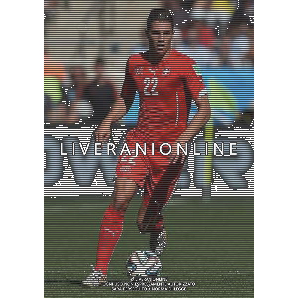 FIFA World Cup Brasile 2014 Ottavi di Finale San Paolo - 01.07.2014 Argentina-Svizzera Nella Foto:Schaer Fabian /Ph.Vitez-Ag. Aldo Liverani