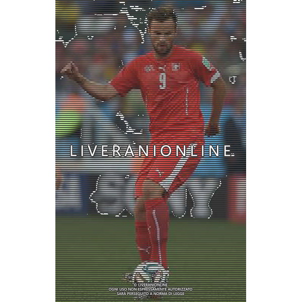 FIFA World Cup Brasile 2014 Ottavi di Finale San Paolo - 01.07.2014 Argentina-Svizzera Nella Foto:Seferovic Haris /Ph.Vitez-Ag. Aldo Liverani