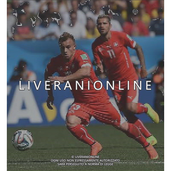 FIFA World Cup Brasile 2014 Ottavi di Finale San Paolo - 01.07.2014 Argentina-Svizzera Nella Foto:Shaqiri /Ph.Vitez-Ag. Aldo Liverani