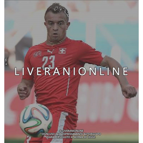 FIFA World Cup Brasile 2014 Ottavi di Finale San Paolo - 01.07.2014 Argentina-Svizzera Nella Foto:Shaqiri /Ph.Vitez-Ag. Aldo Liverani