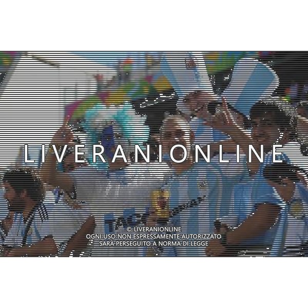 FIFA World Cup Brasile 2014 Ottavi di Finale San Paolo - 01.07.2014 Argentina-Svizzera Nella Foto:Tifosi Argentina /Ph.Vitez-Ag. Aldo Liverani