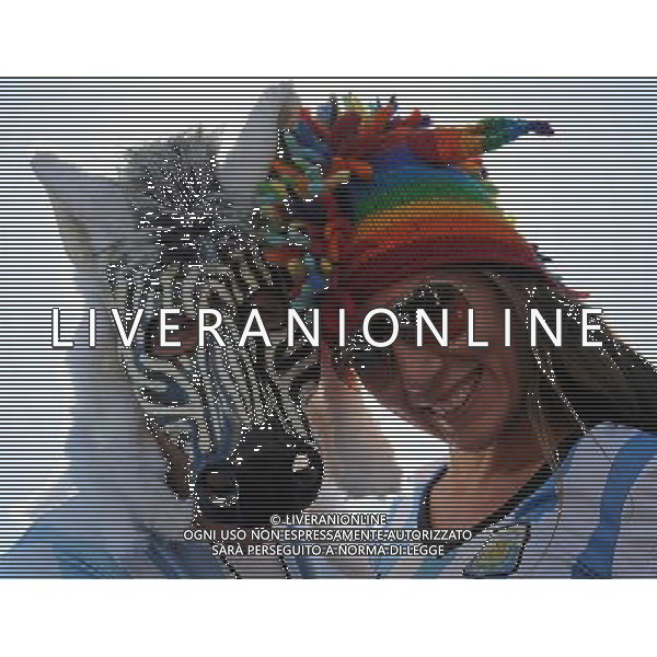 FIFA World Cup Brasile 2014 Ottavi di Finale San Paolo - 01.07.2014 Argentina-Svizzera Nella Foto:Tifosi Argentina /Ph.Vitez-Ag. Aldo Liverani