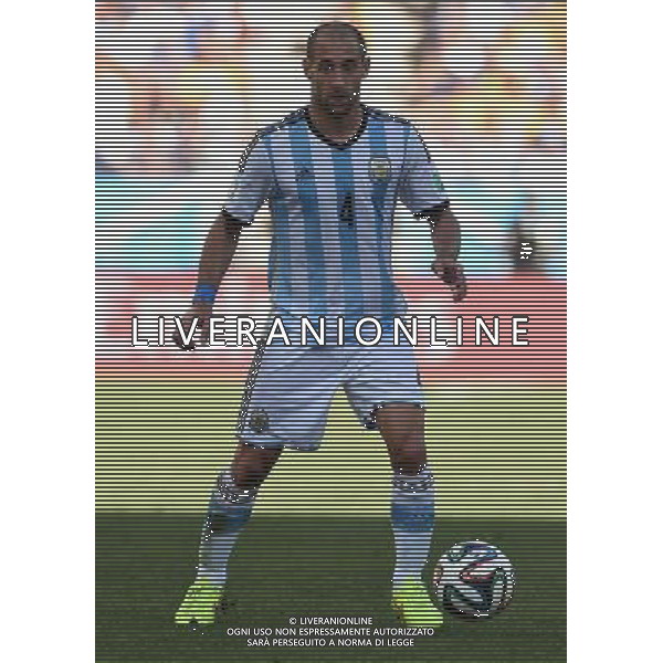 FIFA World Cup Brasile 2014 Ottavi di Finale San Paolo - 01.07.2014 Argentina-Svizzera Nella Foto:Zabaleta Pablo /Ph.Vitez-Ag. Aldo Liverani