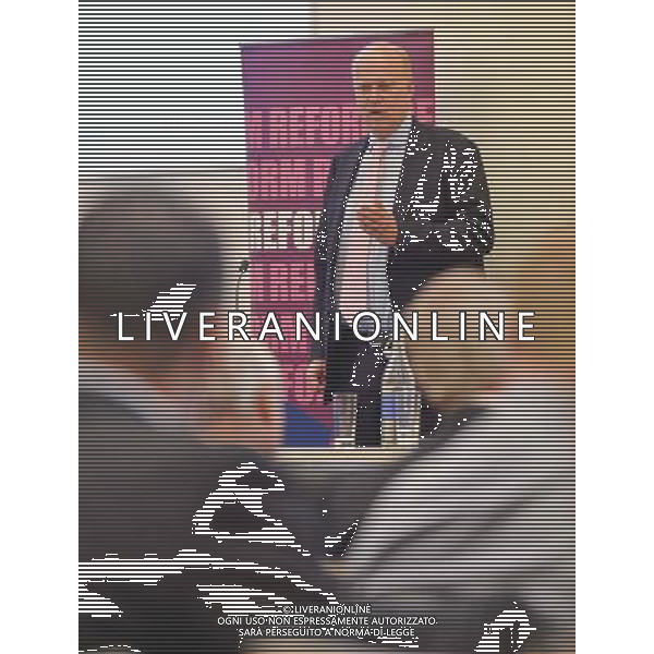 Rt Hon Chris Grayling MP address a high level conference on crime, justice and safer communities. Reform: Crime, justice and safer communities Conference in Canary Wharf, London, England, 02.07.14 ©PHOTOSHOT/Agenzia Aldo Liverani sas - ITALY ONLY - EDITORIAL USE ONLY