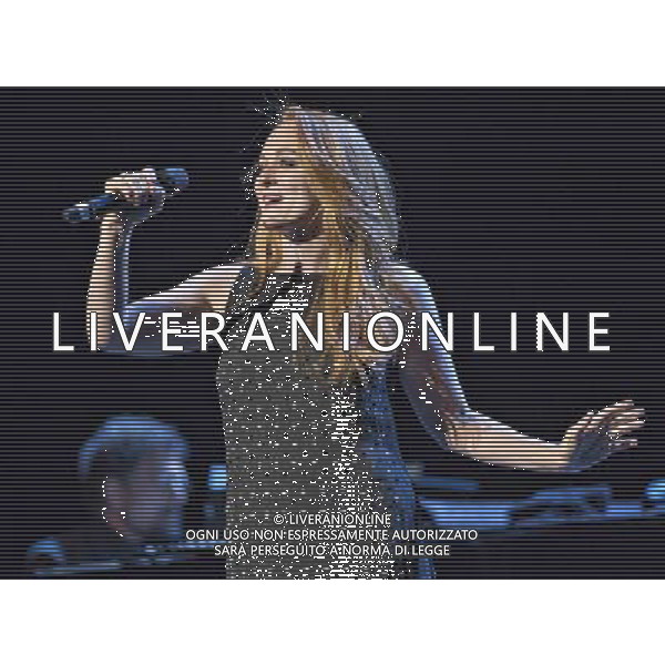 (140702) -- MONTREAL, July 2, 2014 () -- Antonia Bennett sings to open the show for her father Tony Bennett during the Montreal International Jazz Festival in Montreal, Canada, July 1, 2014. (/Andrew Soong) ©PHOTOSHOT/Agenzia Aldo Liverani sas - ITALY ONLY - EDITORIAL USE ONLY