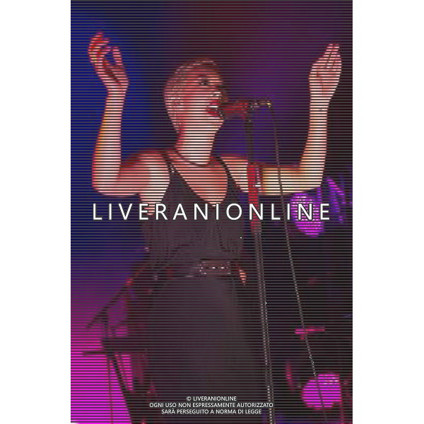 Alisa Xayalith of New Zealand band The Naked And Famous performing at Shepherd\'s Bush Empire, London, England, UK on Wednesday 2nd July 2014. AG ALDO LIVERANI SAS ONLY ITALY