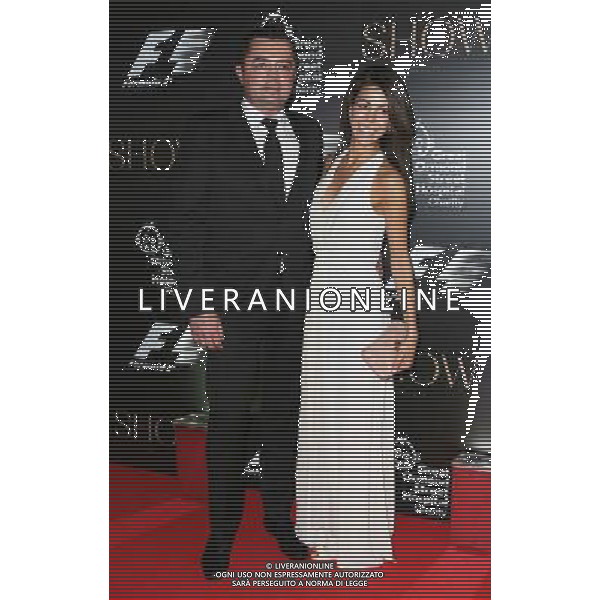 Eric Boullier and Tamara Boullier at the F1 Party in aid of Great Ormond Street Hospital (GOSH) Children\'s Charity at the V\'A, London, England