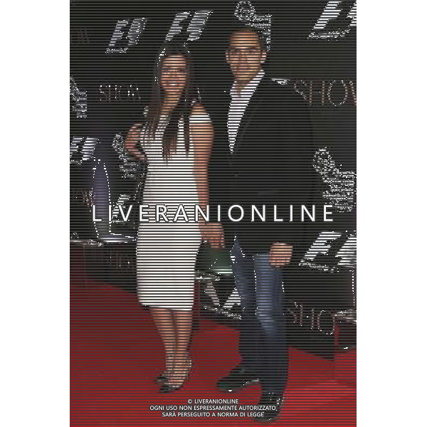 Pastor Maldono and Gabriella Tarkany at the F1 Party in aid of Great Ormond Street Hospital (GOSH) Children\'s Charity at the V\'A, London, England