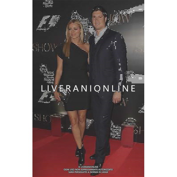 Tess Daly and Vernon Kay at the F1 Party in aid of Great Ormond Street Hospital (GOSH) Children\'s Charity at the V\'A, London, England